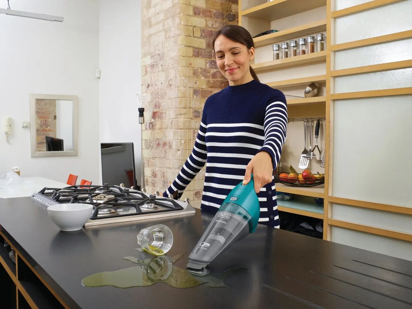 Aspirator portabil Black&Decker WDB115WA-QW (Blue) - 2