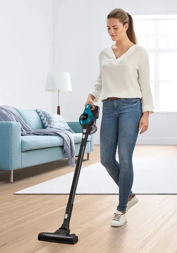 Aspirator cu acumulator 2in1 Bosch Unlimited BBS611LAG (Black/Blue)