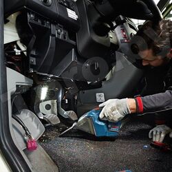 Aspirator cu acumulator Bosch GAS 12V Solo (Blue) Thumb