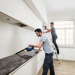 Aspirator cu acumulator Bosch GAS 18V-1 Solo (Blue/Black) Thumb