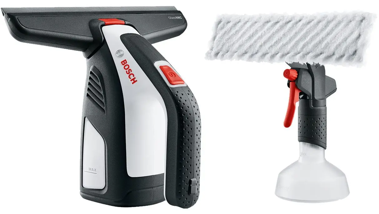 Aspirator pentru fereastra Bosch GlassVAC Kit (White/Black)