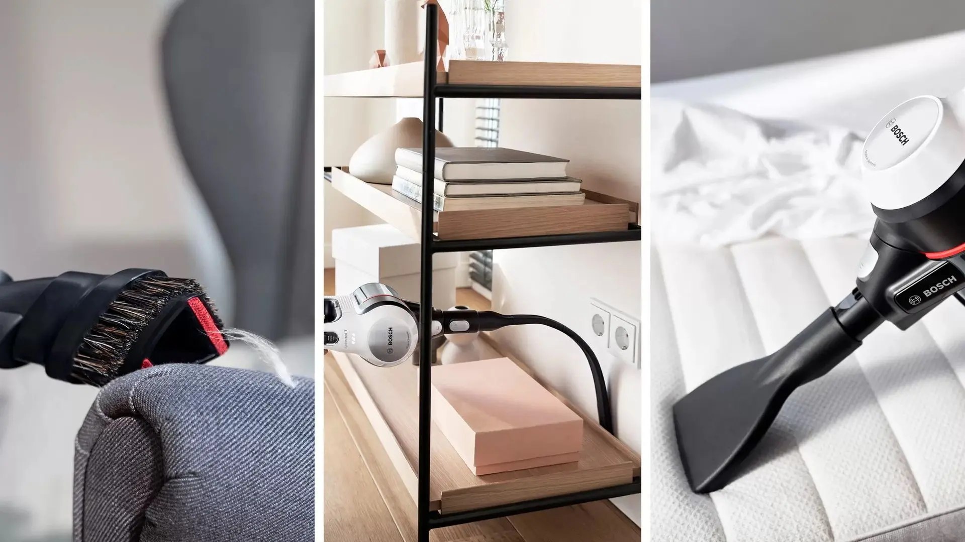 Пылесос аккумуляторный Bosch Unlimited 7 BBS711W (Black/White)