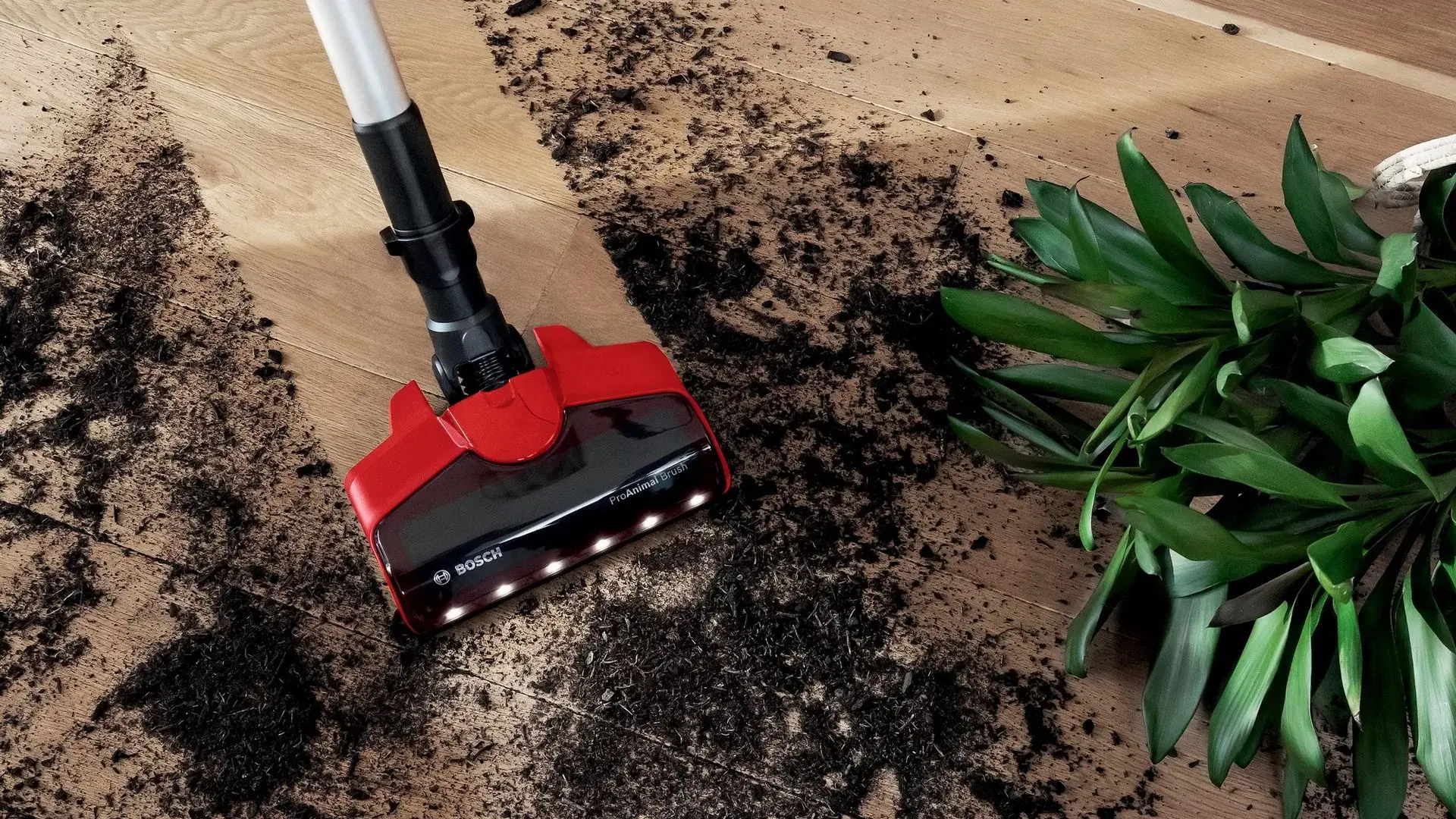 Aspirator cu acumulator Bosch Unlimited 7 ProAnimal BBS711ANM (Black/Red)