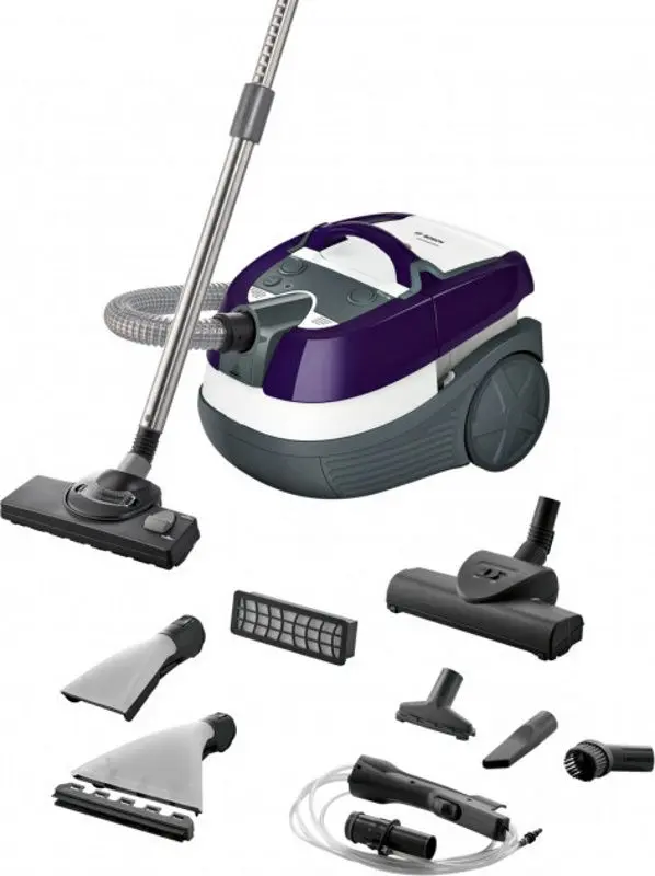 Aspirator Bosch AquaWash & Clean BWD41740 (Purple/Black)