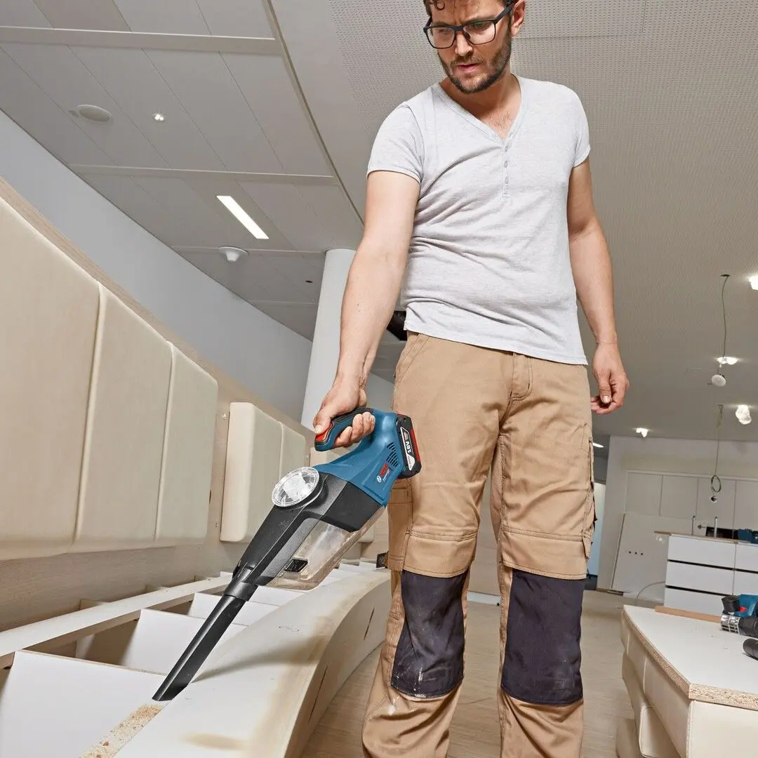 Aspirator cu acumulator Bosch GAS 18 V-1 Solo (Blue/Black)