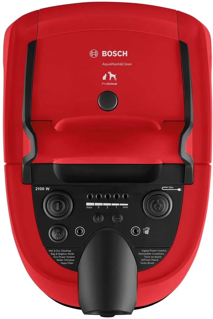 Aspirator Bosch BWD421PET (Red/Black)