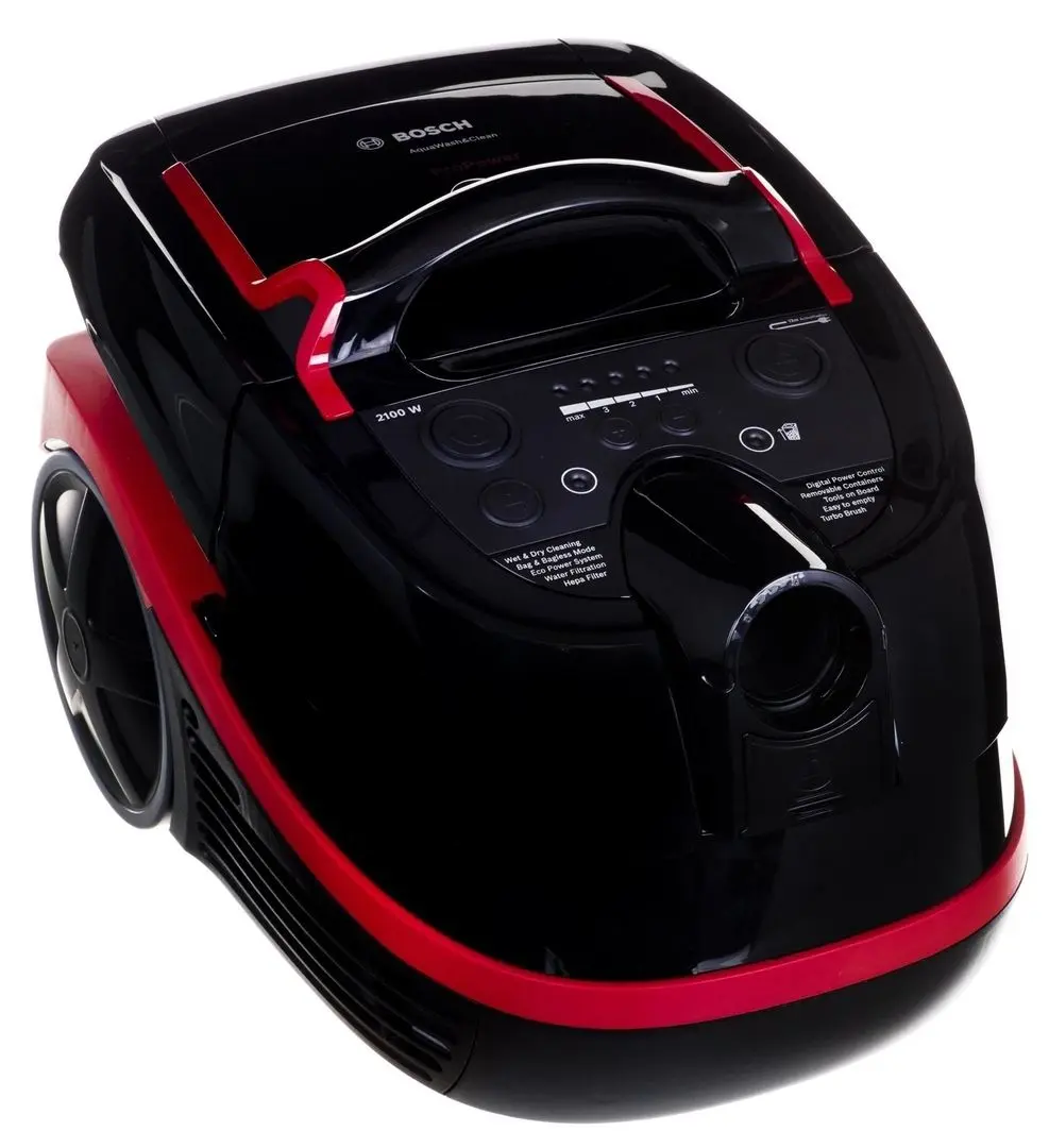 Пылесос моющий Bosch BWD421POW (Black/Red)