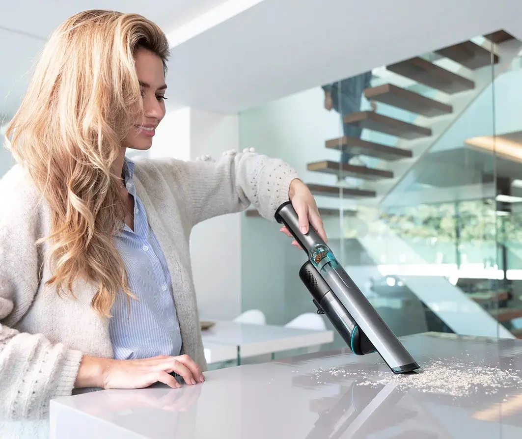 Aspirator manual Cecotec Conga Rockstar Micro 12000 (Black/Grey)