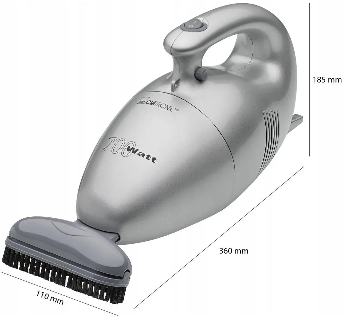 Ручной пылесос Clatronic HS 2631 (Silver) - 4