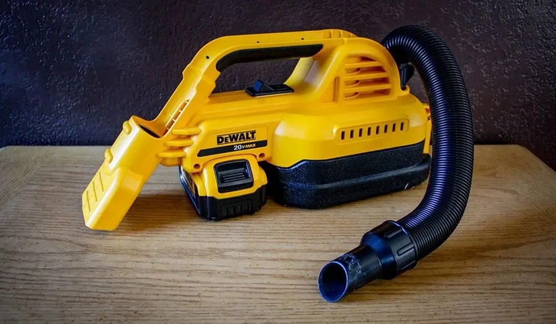 Aspirator cu acumulator Dewalt DCV517N (Yellow/Black)