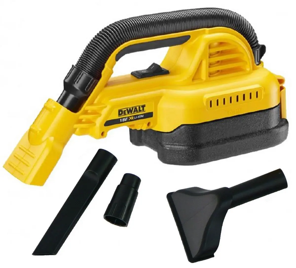 Aspirator cu acumulator Dewalt DCV517N (Yellow/Black)