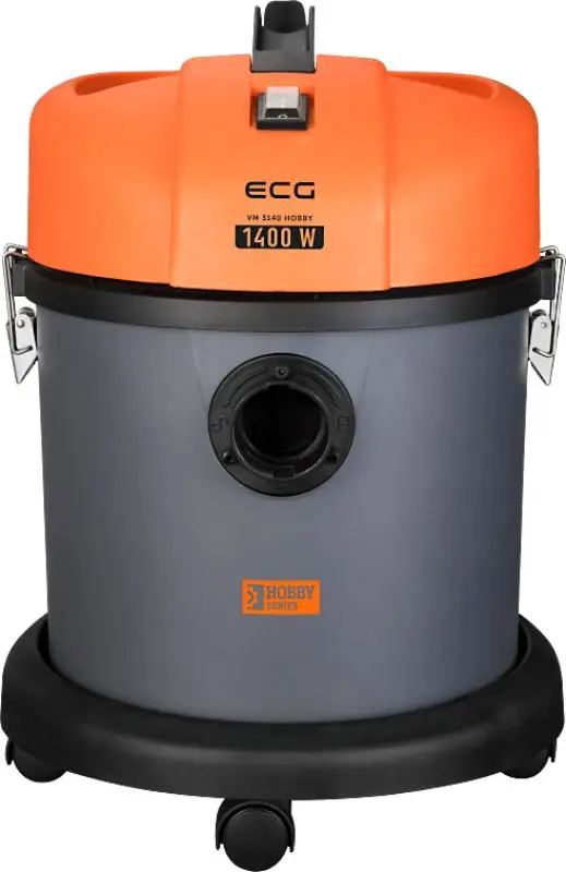 Промышленный пылесос ECG VM 3140 Hobby (Orange/Gray)