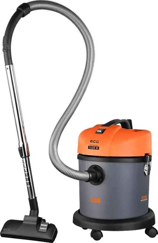 Промышленный пылесос ECG VM 3140 Hobby (Orange/Gray)