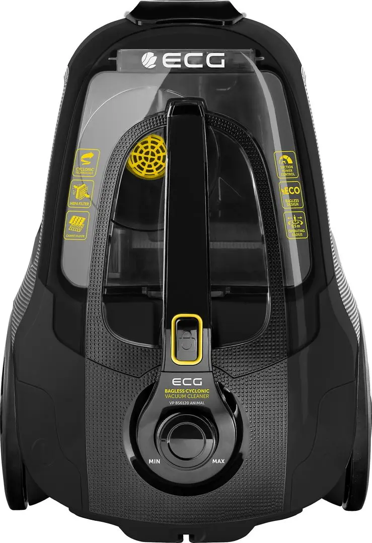 Пылесос ECG VP BS6120 Animal (Black)