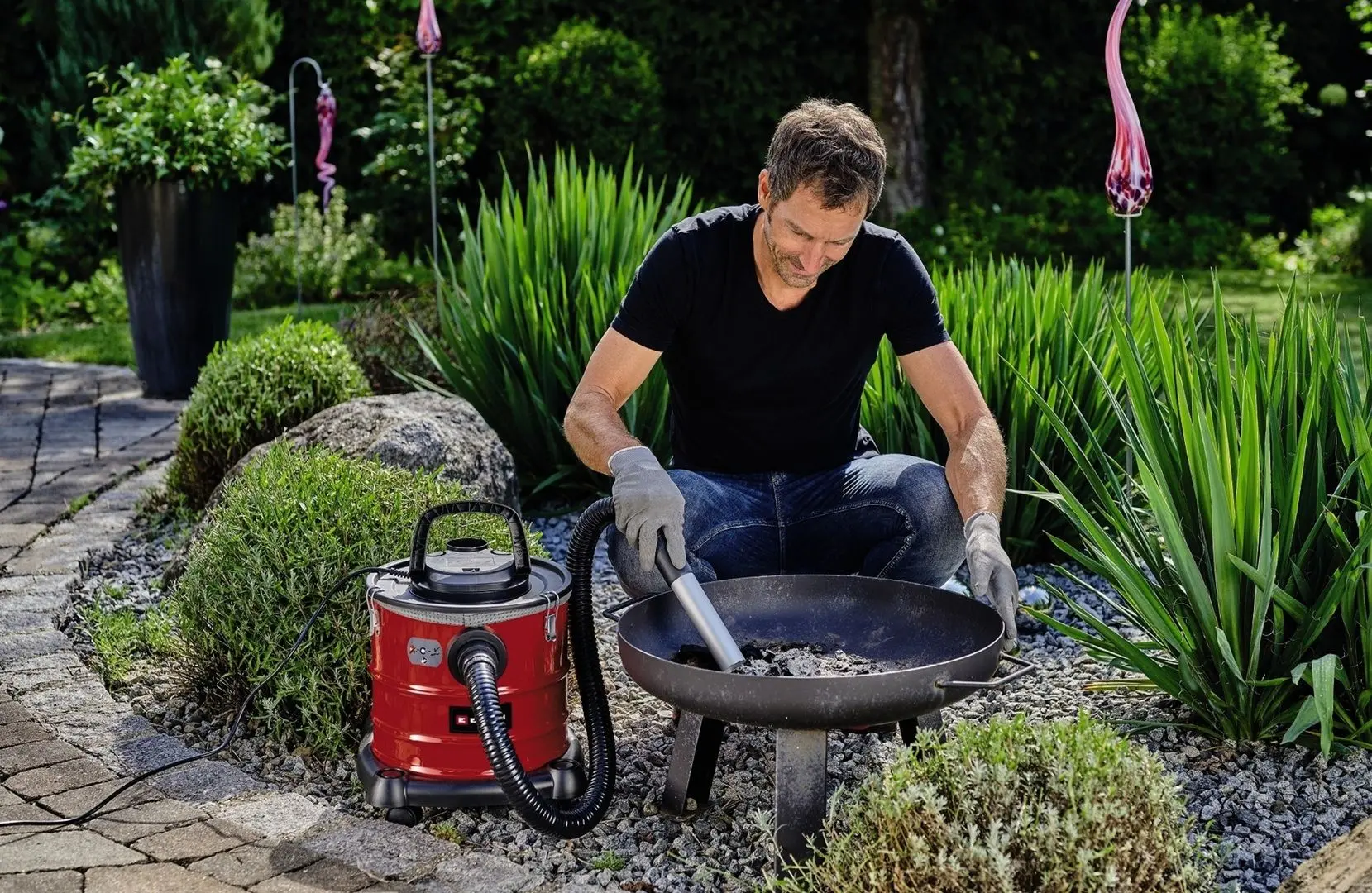 Пылесос для сбора золы Einhell TC-AV 1720 DW (Red/Black)