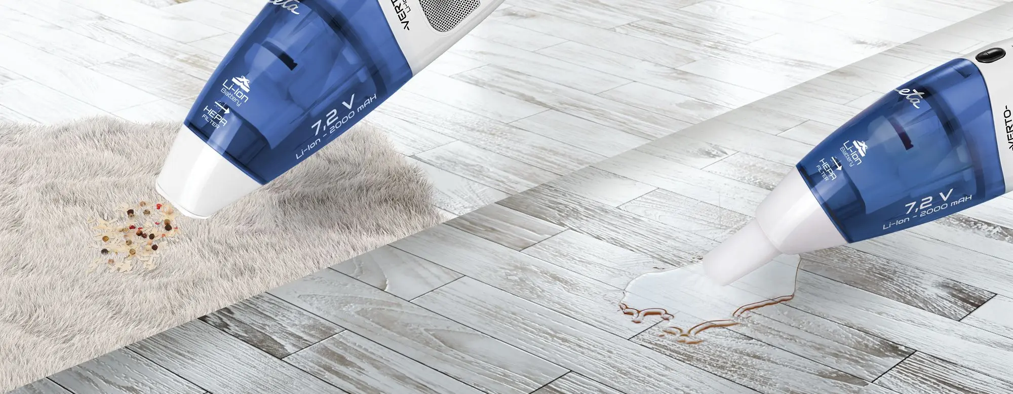 Aspirator de mana ETA Verto 1442 90000 (White/Blue)