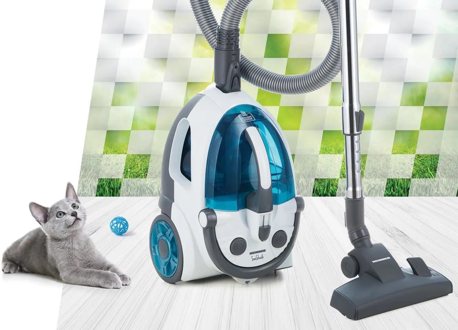 Aspirator Heinner SeaShade HVC-V800WBL (White/Blue)