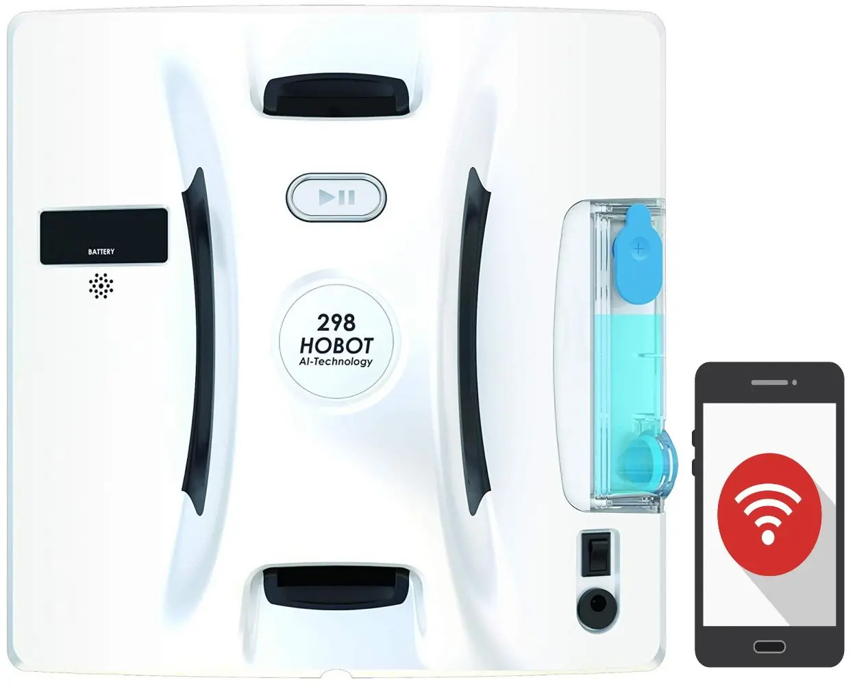 Aspirator-robot pentru fereastră Hobot 298 (White)