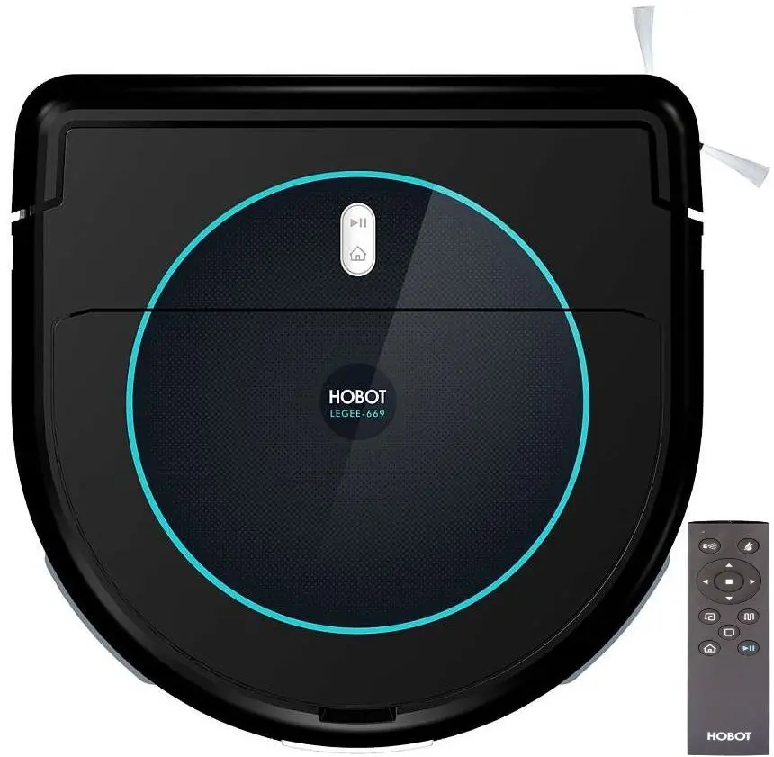 Робот-пылесос 2в1 Hobot Legee 669 (Black)