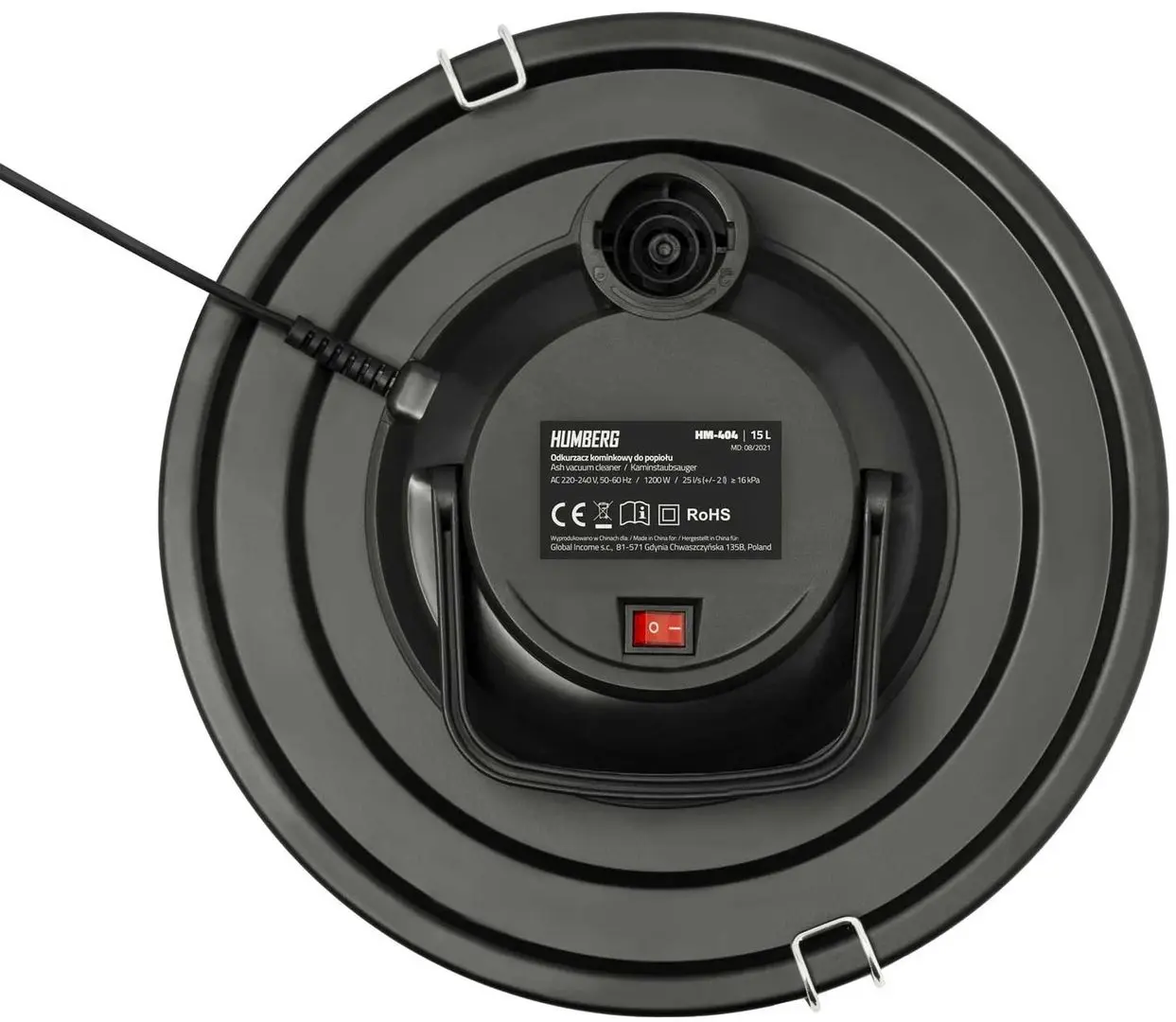 Aspirator pentru cenuşă Humberg HM-404 (Black)