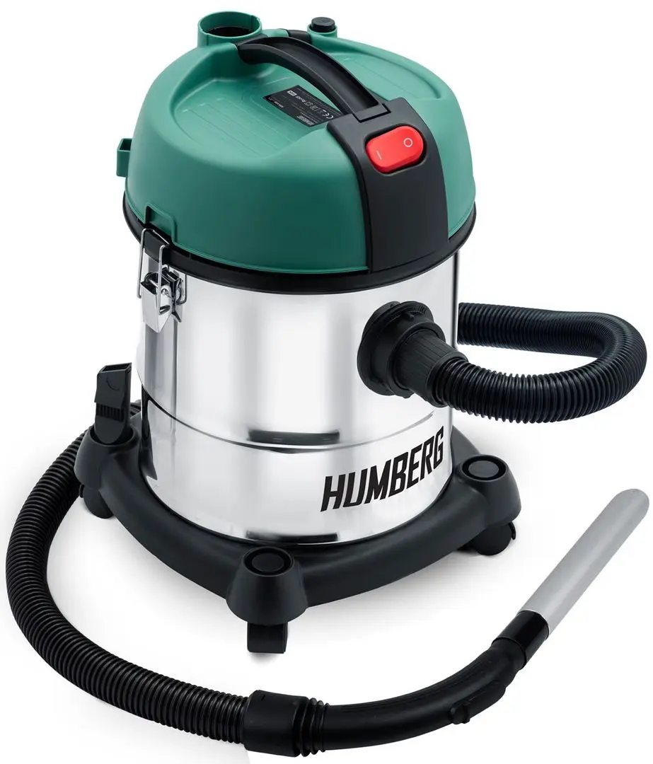 Промышленный пылесос Humberg HM-400 (Silver/Green)