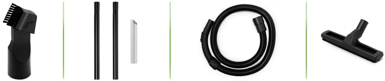 Промышленный пылесос Humberg HM-400 (Silver/Green)