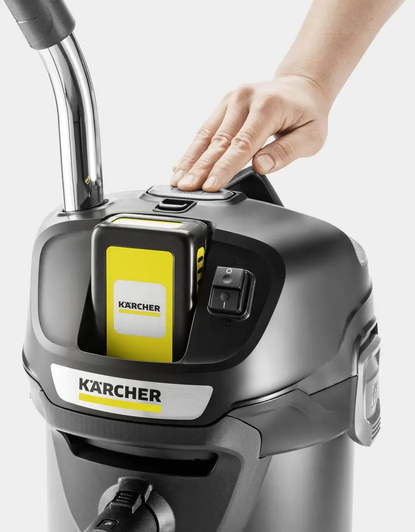 Пылесос для сбора золы Karcher Battery AD 2 (Black) - 3