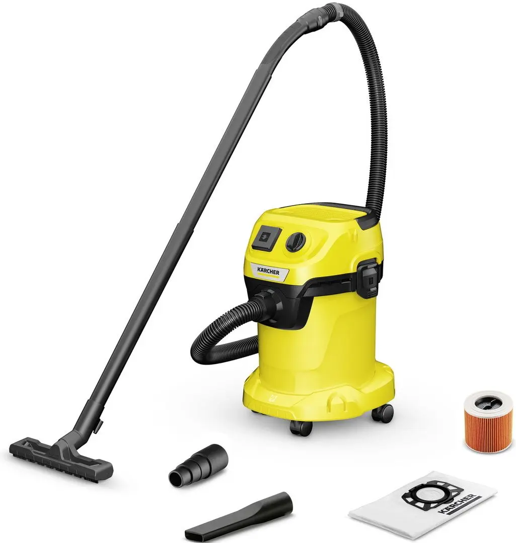 Aspirator Karcher WD 3 P V-17/4/20 (Yellow/Black)
