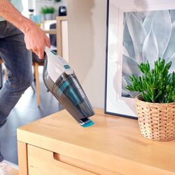 Аккумуляторный пылесос 2в1 Leifheit Rotaro PowerVac 11927 (White/Blue) Thumb