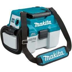 Aspirator cu acumulator Makita DVC750LZX1 (White/Blue) Thumb