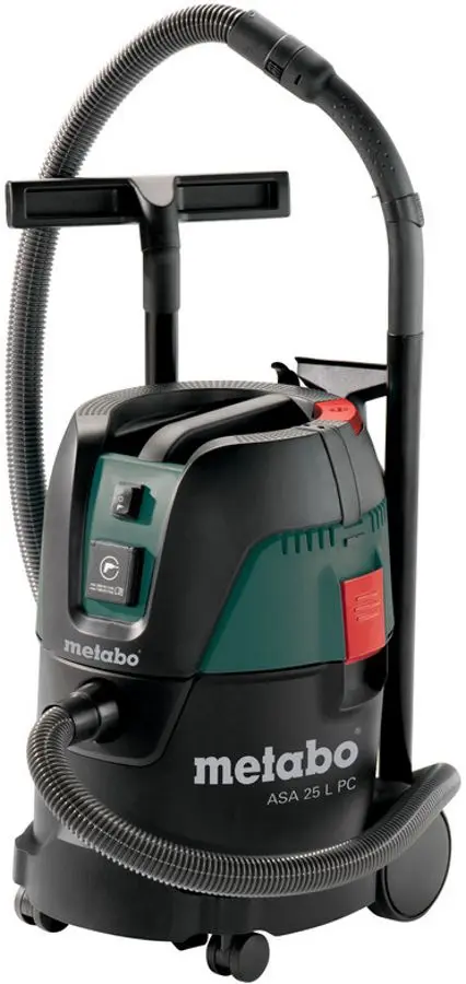 Aspirator industrial Metabo ASA 25 L PC (Black/Green)