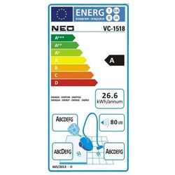 Пылесос Neo VC-1518 (Black) Thumb