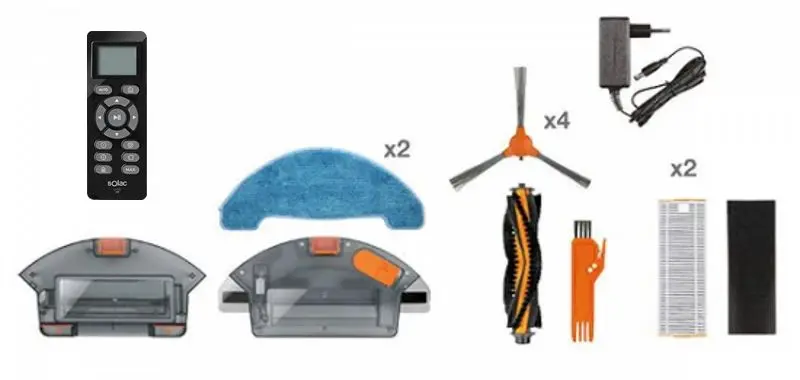 Робот-пылесос Solac Lucid i10 (Black)