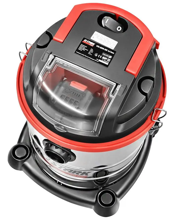 Промышленный пылесос Stark VC-200-20 (Inox/Black)