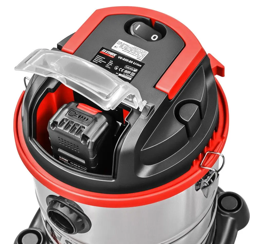 Промышленный пылесос Stark VC-200-20 (Inox/Black)