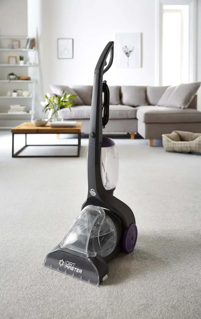 Aparat de spălat covoare Swan Dirtmaster SC17310N (Black/Violet) - 5
