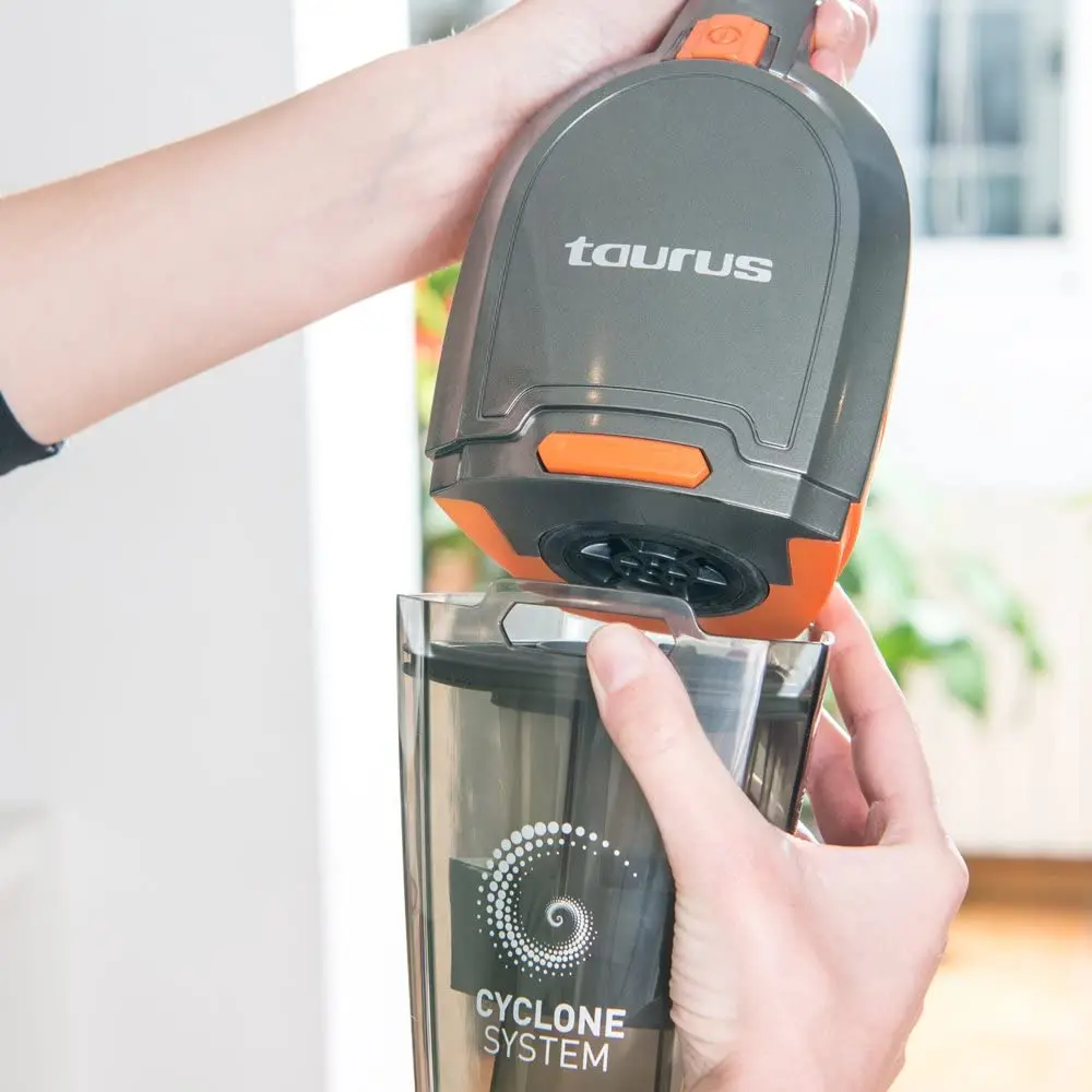 Вертикальный пылесос Taurus Unlimited 25.6 Lithium (Silver/Orange) - 5
