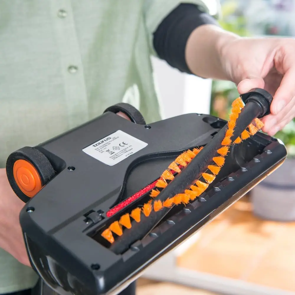 Вертикальный пылесос Taurus Unlimited 25.6 Lithium (Silver/Orange) - 4