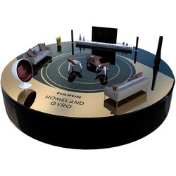 Робот-пылесос Taurus Homeland Gyro (Black/Gold) Thumb