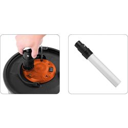 Aspirator pentru cenusa Toya 72928 (Black) Thumb