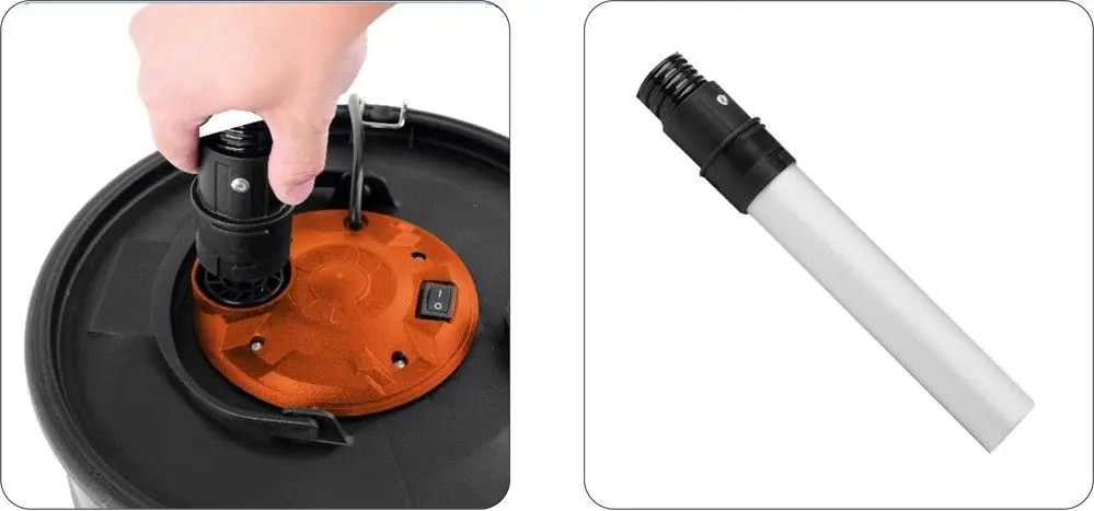 Aspirator pentru cenusa Toya 72928 (Black) - 3