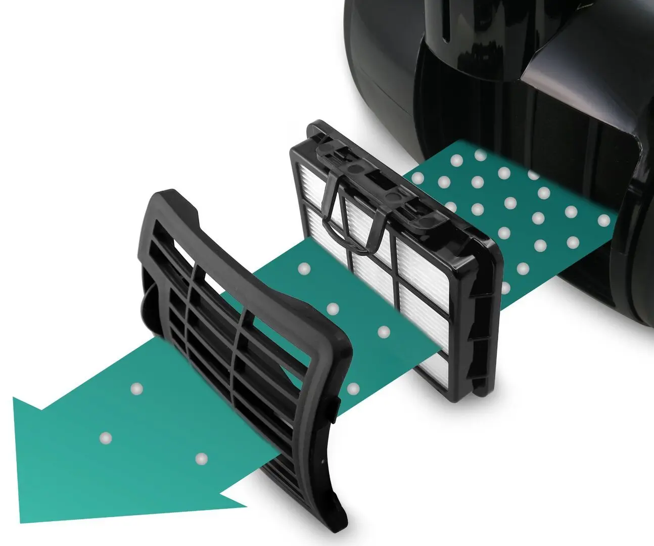 Aspirator Trisa Comfort Clean T9121 (Green/Black)