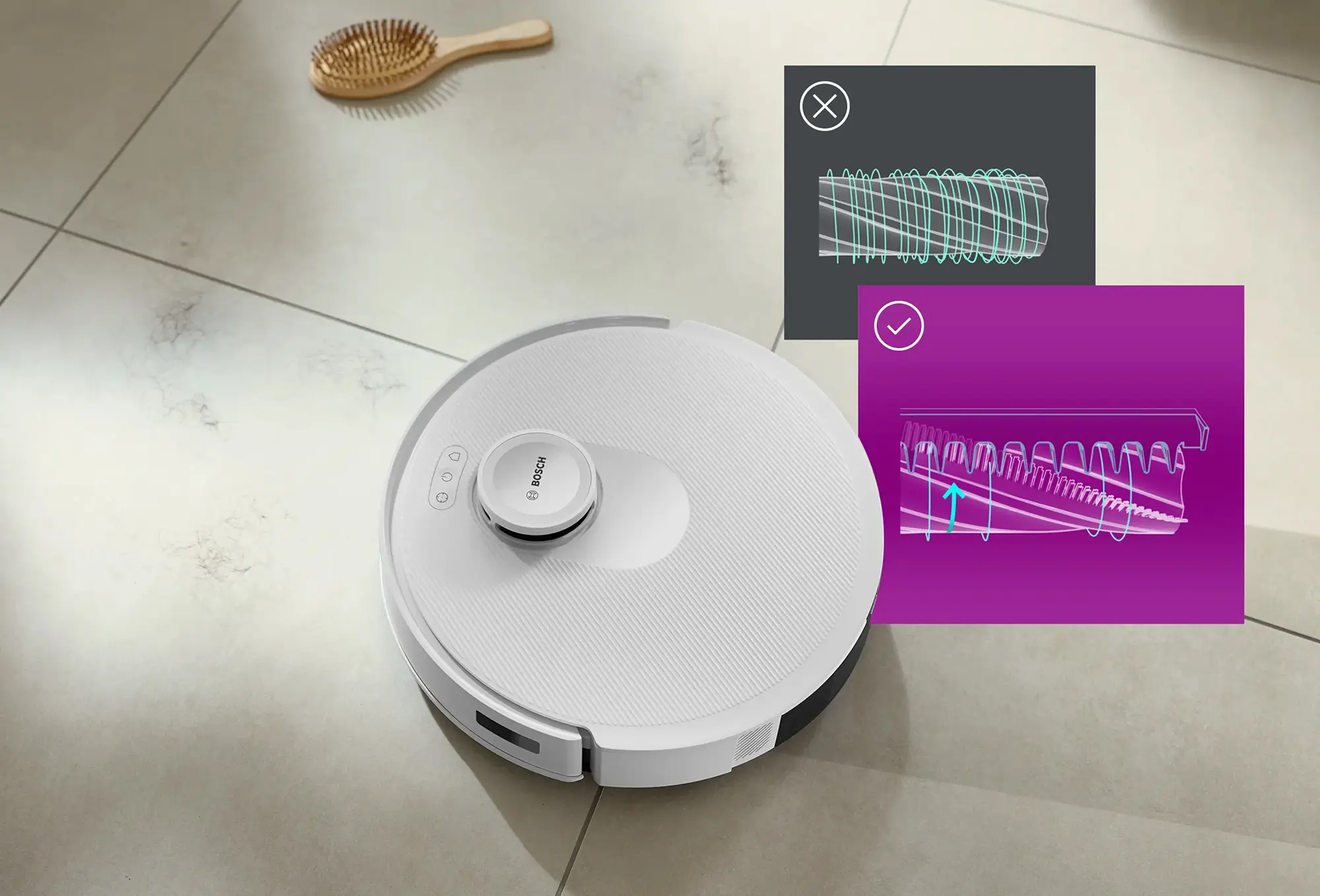 Робот-пылесос Bosch BCRC1W (White)