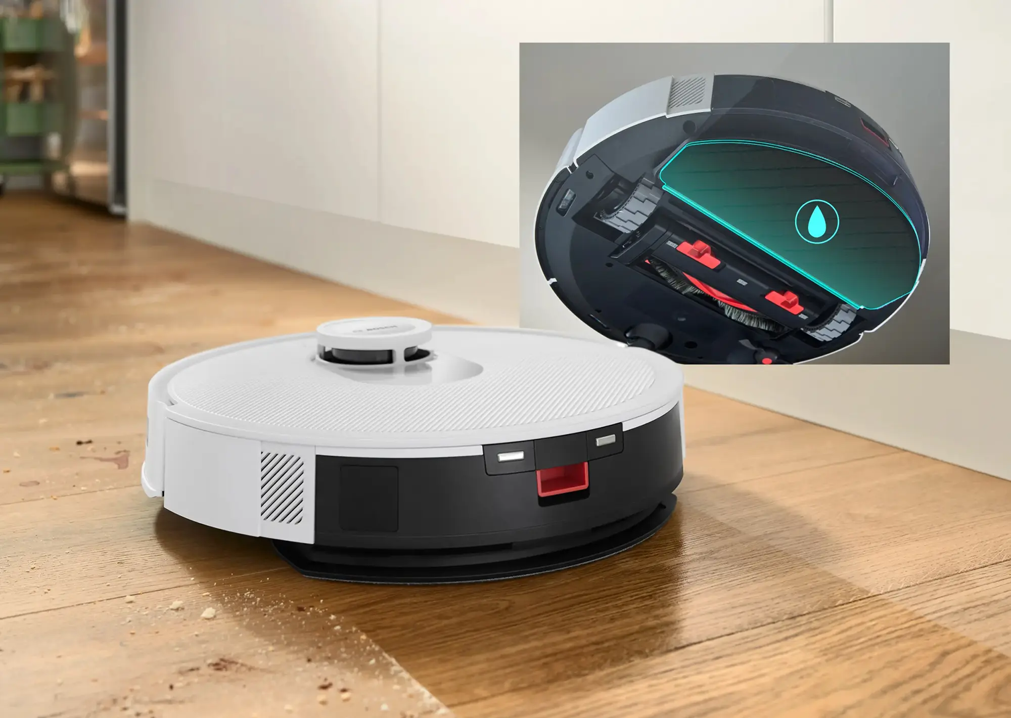 Робот-пылесос Bosch BCRC1W (White)