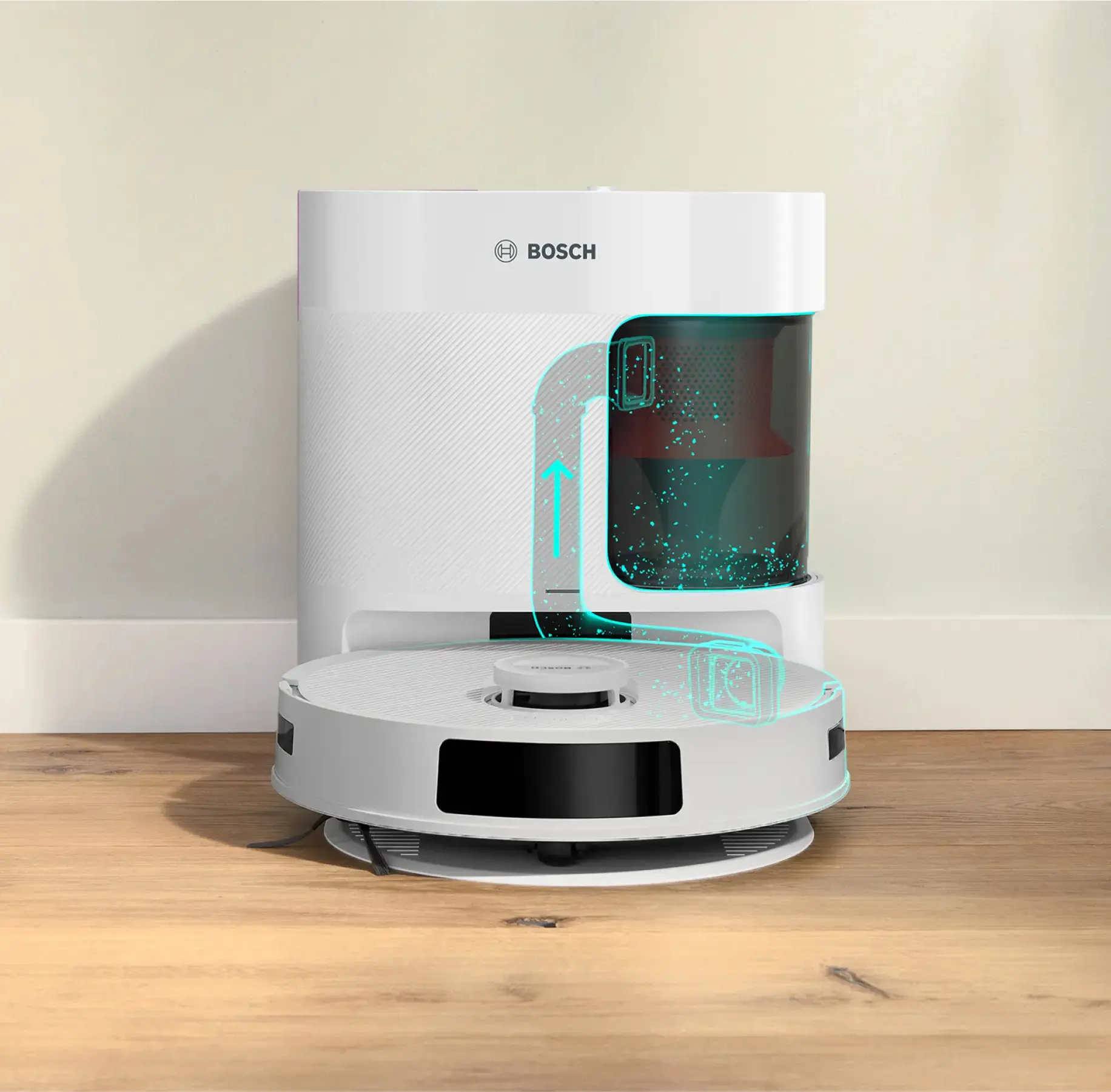 Робот-пылесос Bosch BCRD1W (White)