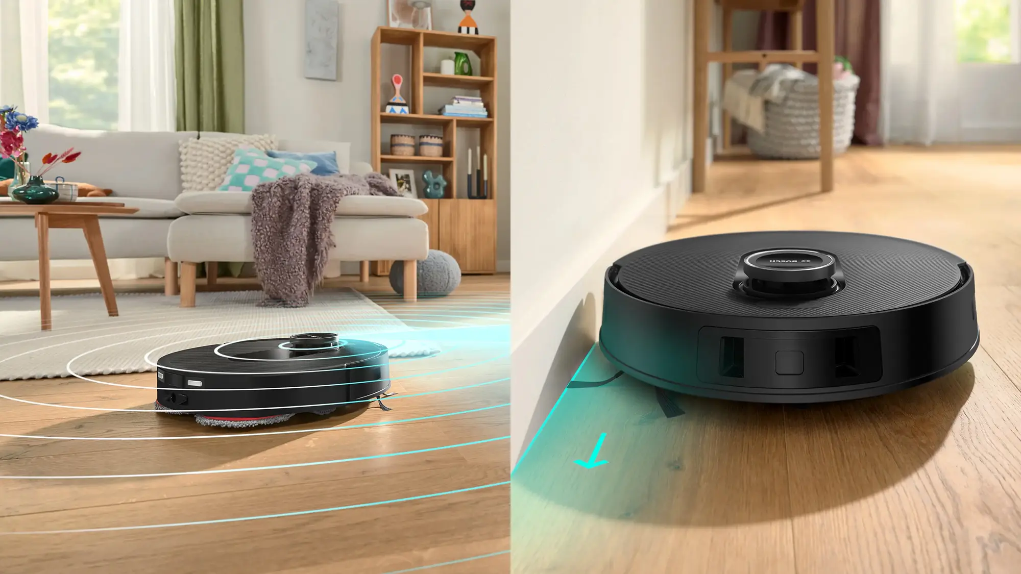 Робот-пылесос Bosch BCRDW3B (Black)