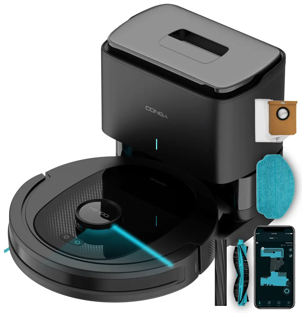 Aspirator robot Cecotec Conga 8490 Ultimate Ultra Power Home (Black)