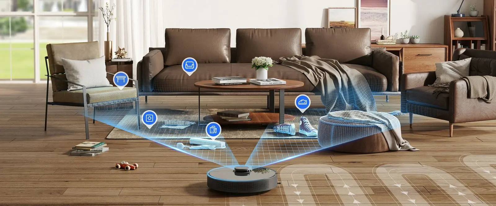 Робот-пылесос Dreame D10s Pro (Black) - 6