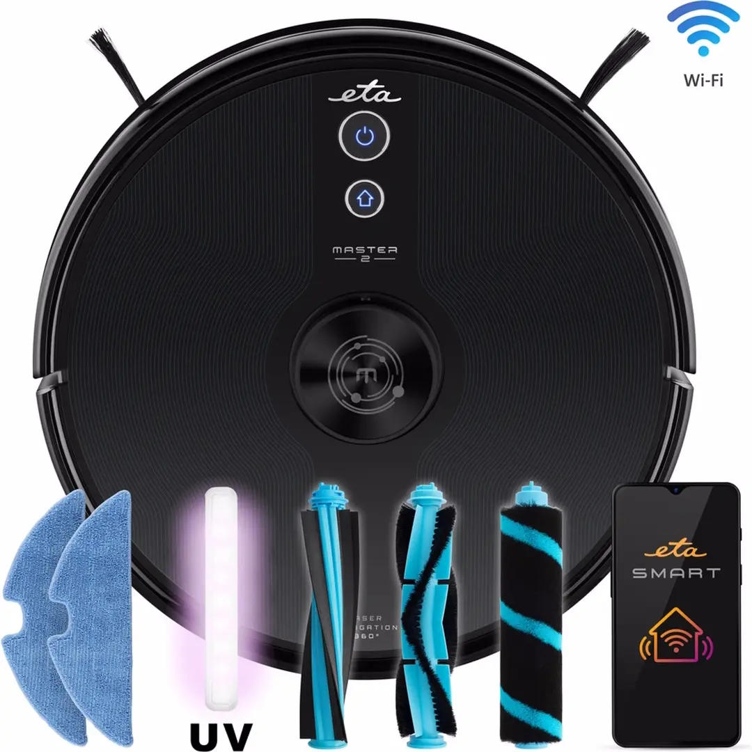 Робот-пылесос ETA Master II 5229 90010 (Black)