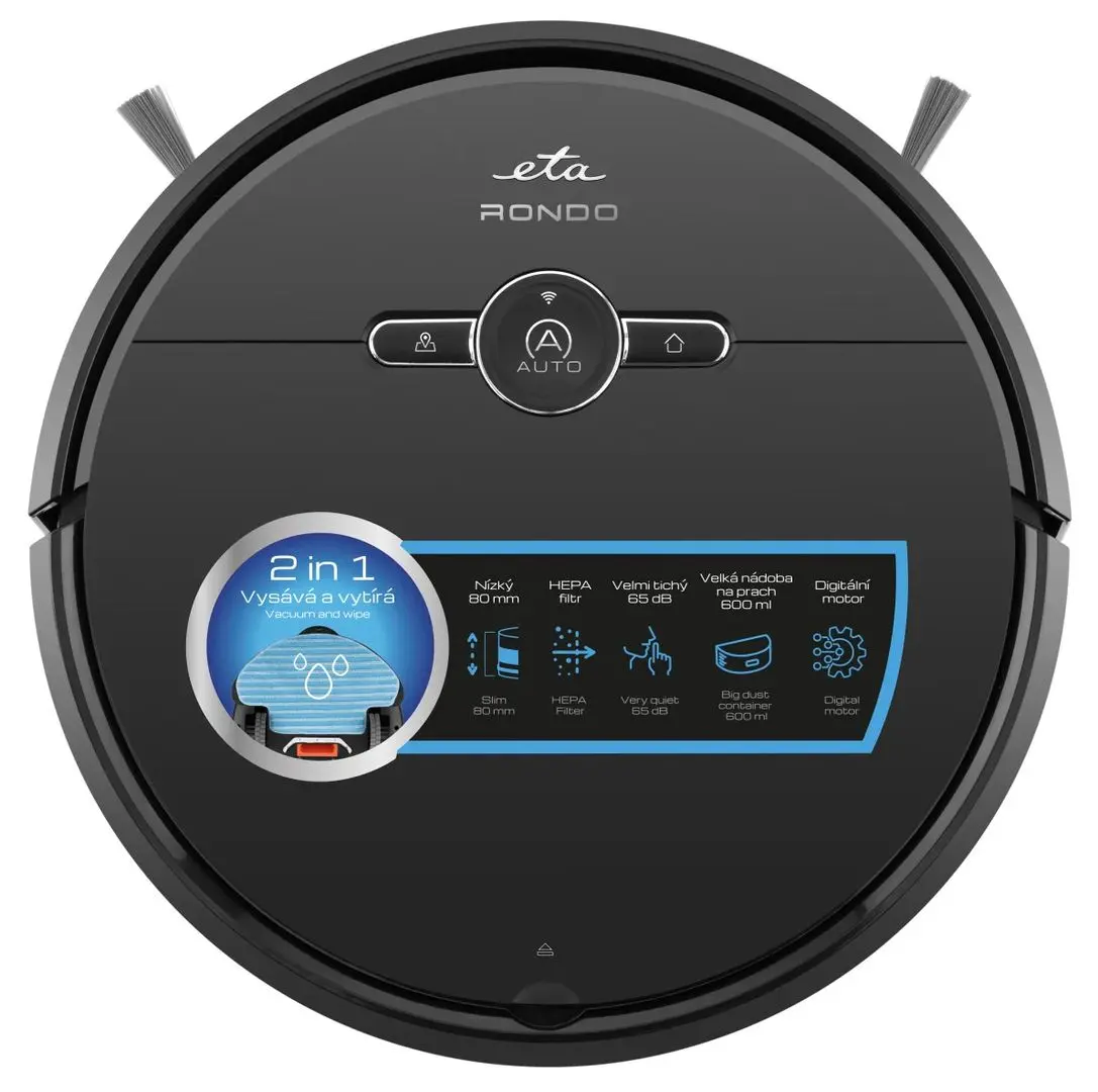 Aspirator-robot ETA Rondo 1244 90000 (Black)